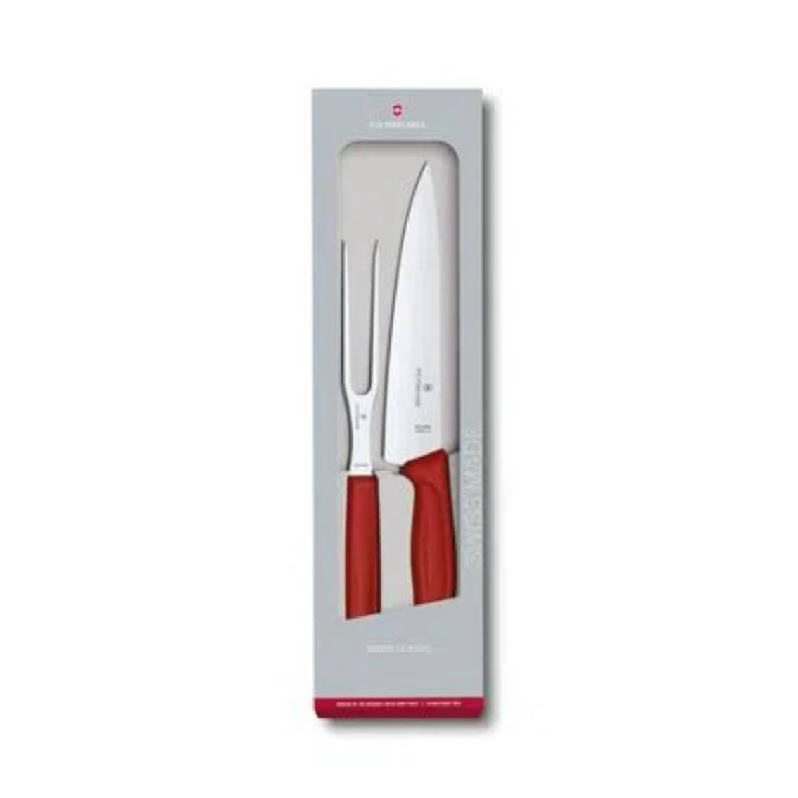 Victorinox - Juego Trinchar Swiss Classic 15 Y 19 Cm