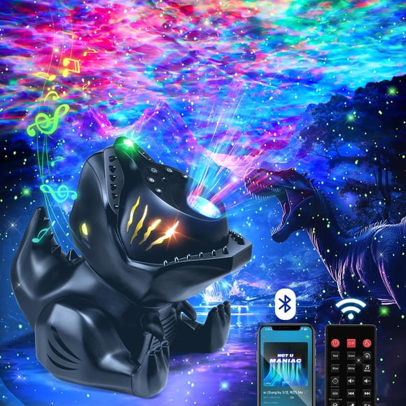 Proyector de luz nocturna Staryou Dinosaur Baby con máquina de sonido