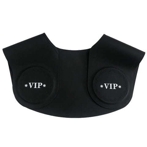 Ioensy - Almohadilla Para El Cuello Para Cortar El Cabello, Guía Para El Cabello, Peluquero, Impermeable, Profesional, Negro B