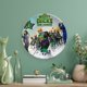thumbnail image 5 of The Mighty Ducks Plato decorativo de porcelana fina (bone china), plato decorativo de cerámica para hogar, oficina, soporte de pared, platos decorativos para dormitorio - 6 pulgadas (15 cm), 5 of 6