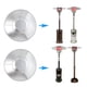 thumbnail image 3 of Protector Reflector De Repuesto Para Calefactor De Patio Exterior Hqq, 3 of 8