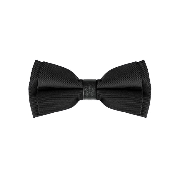 INSPIRE CHIC Corbatas de Lazo Formales para Hombre con Correa Ajustable Negra