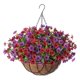 thumbnail image 1 of Canasta Colgante de Flores Artificiales de Seda INXUGAO 40x40x51 cm, 1 of 8