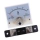 thumbnail image 2 of Amperímetro De CC De 0 A 20 A, Medidor De Panel Analógico, Medidor De Corriente De Amperios Y Resistencia De Derivación De 75 MV, 2 of 3