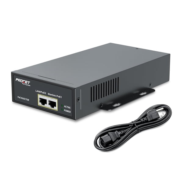Inyector PoE PROCET Starlink Gen 3 150W 100-240V AC