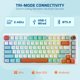 thumbnail image 3 of Teclado LTC Nimbleback NB832 Inalámbrico RGB Hot‑Swap, 3 of 9