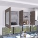 thumbnail image 2 of Módulo Mueble Superior Fendi Blanco - Castaño, 2 of 5