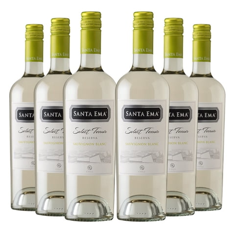 Santa Ema - 6 Vinos S Terroir Reserva Sauvignon Blanc, 750 Ml, 13.5%