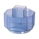thumbnail image 2 of Contador Giratorio De 360 ° Caja De Almacenamiento De Cosméticos Soporte De Maquillaje Para Lápiz Delineador De Ojos Azul, 2 of 5