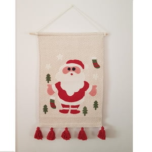 Bohemik - Tapiz Mural Boho Navideño Bordado