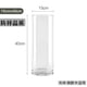 thumbnail image 1 of Jarrones Suxumhao Plástico Transparente Cilíndricos Irrompibles 2 Unidades, 1 of 4
