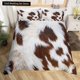 thumbnail image 1 of x1735 Bed SheetsCowhide Duvet Cover Patchwork Cow Fur Print Bedding Set Animal Quilt Cover Western Cowboy polyester Comforter Cover 3-Piece Bedding Set (1 Duvet Cover + 2 Pillow Shams) nj1735, 1 of 5