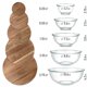 thumbnail image 5 of Juego de 5 Piezas de Bowls de Vidrio Borosilicato dokaworld con Tapa de Acacia, 5 of 9
