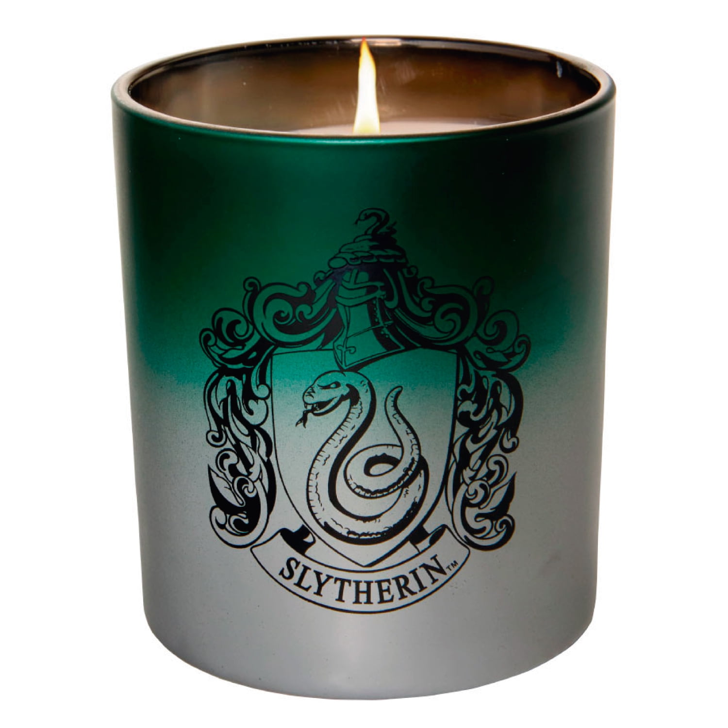 Insight - Harry Potter: Slytherin Large Glass Candle ( Vaso Y Vela )