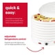 thumbnail image 2 of Deshidratador de alimentos Nesco FD-1018A Gardenmaster Pro, 8 bandejas, color blanco, 2 of 8