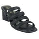 thumbnail image 3 of Sandalia Comfortflex Mujer 2274401 Negro Moda, 3 of 4