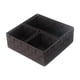 thumbnail image 4 of 4 Cubos De Almacenamiento Tejidos, Contenedores Organizadores Para Cajón, Coche, Mesa, Marrón Oscuro, 4 of 5