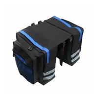 Genérico - Bolso Bicicleta Organizador Tela 70X30X12 Cm Azul