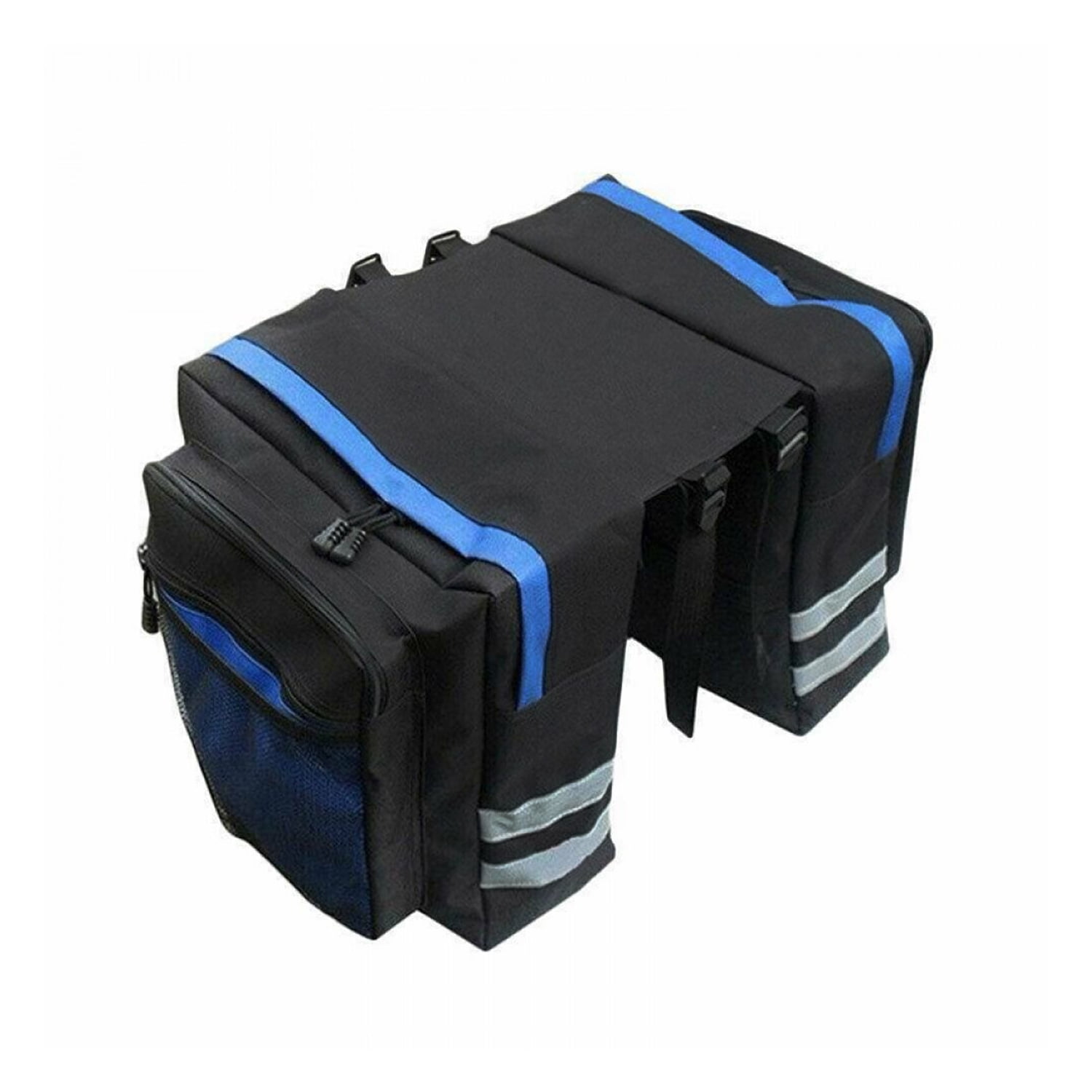 Genérico - Bolso Bicicleta Organizador Tela 70x30x12 Cm Azul