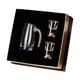 thumbnail image 2 of Dispensador De Vino Copa De Lámina De Oro Juego De Vino Para Hombres Juego De Regalo De Lujo Hermoso Regalo 2 Copas De Hojas Doradas, 2 of 3