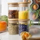 thumbnail image 2 of Set 12 Frascos de Especias Condimentos Con Tapa Bambu Cocina, 2 of 10