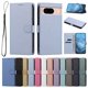 thumbnail image 1 of Cartera para Google Pixel 8A con Bolsillo de Tarjetas, Azul Cielo, 1 of 6