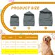 thumbnail image 2 of Uxcell Envoltura para Orejas de Perro Ajustable Cubierta Silenciosa Mangas Alivio de Ansiedad Protección de Cabeza Sin Sacudidas Gris L Baño de Mascotas Aseo Natación, 2 of 7