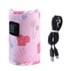 thumbnail image 5 of Tapa De Calentamiento De Biberón USB Para Bebés Calentador De Alimentación Con Biberón Para Exteriores Rosa, 5 of 5