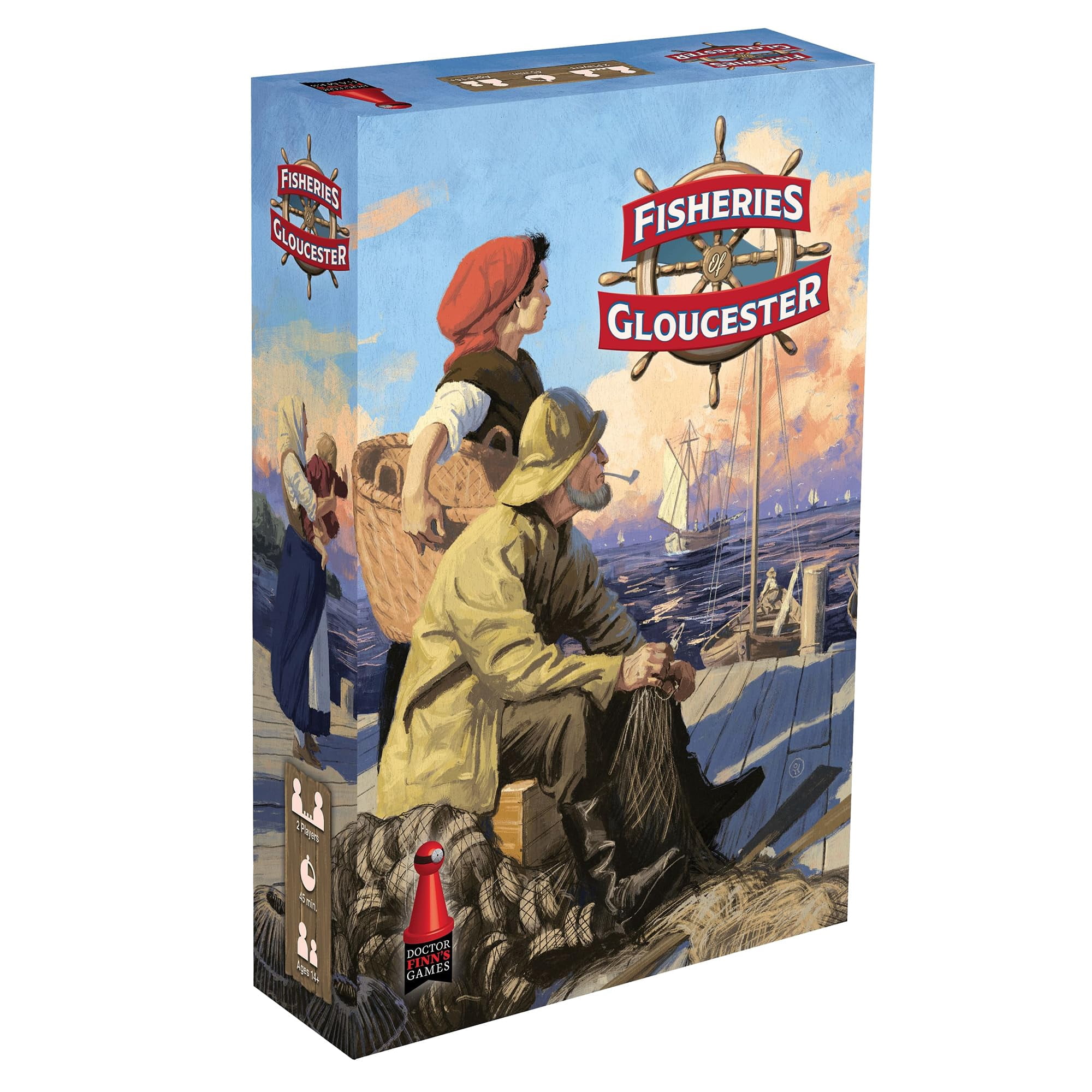 Dr. Finn's Games - Juego De Mesa Doctor Finn's Games Fisheries Of Gloucester