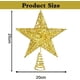 thumbnail image 2 of Estrella para árbol de Navidad, Estrella para árbol de Navidad, Decoración para la punta del árbol, Estrella navideña para árbol dorado brillante, Estrella con purpurina para árbol de Navidad, 2 of 5