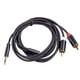 thumbnail image 3 of 1 1 8 3m 3 5mm 2rca M A Cable De Audio Hi Fi Estéreo Aux Cable Adaptador 1 8 M, 3 of 5