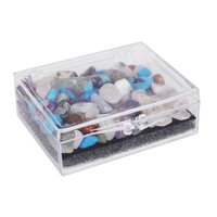 Magideal - Colección Educativa De Rocas Y Minerales Tallo De Adorno De Ciencia Para Niñas De Regalo