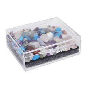 Magideal - Colección Educativa De Rocas Y Minerales Tallo De Adorno De Ciencia Para Niñas De Regalo