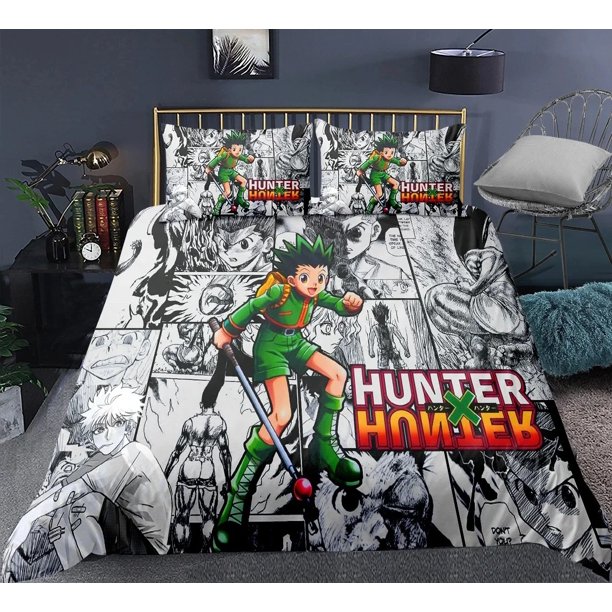 Hunter X Hunter Bedding Set Bed Sets Aldult Kid Bedroom Customizable Bed Sheets