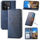 thumbnail image 1 of Funda Flip FOXDOCK para Xiaomi Redmi Note 13 4G , Estilo Billetera con Diseño Rombo, Correa de Mano y Soporte, Uso Diario, 1 of 5
