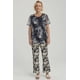 thumbnail image 2 of Polera Mujer Detalle Folia Negro, 2 of 6