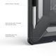 thumbnail image 4 of Funda para iPad UAG Scout Plus de 11 pulgadas (M4/M3/M2) color Ash, 4 of 9