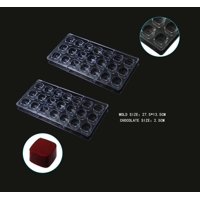 Genérico - Pack X2 Moldes Chocolate Moldes De Chocolate Cuadrado