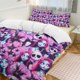 thumbnail image 1 of Purple Floral The Nightmare Before Christmas Comforter Set Soft 3 Pcs Twin Bedding Sets Thicken for All Season, 1 of 5