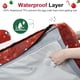 thumbnail image 4 of Cama ortopédica para perros NANUYA, lavable con funda impermeable, color rojo, 4 of 7