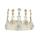 thumbnail image 1 of Tiara De Boda Con Dije, Corona De Diamantes De Imitación, Diadema Para Fiesta, Graduación, Banquete Nocturno, 14,5 Cm X 12cm, 1 of 3