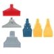 thumbnail image 5 of 6 unids 1/4 hilo plano viento jet aire soplando boquilla spray redondo gris rojo tipo, 5 of 5
