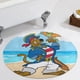 thumbnail image 5 of Scooby Doo Piratas Alfombra Redonda de Felpa Coral, Antideslizante, No Desprende Pelusas, Lavable y Duradera para Salón, Dormitorio y Habitación de Niños 60cm, 5 of 6