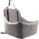 thumbnail image 1 of Asiento de coche para perros Wooaidagg para perros de tamaño mediano, color gris, 1 of 6