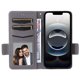 thumbnail image 5 of Funda Cartera para iPhone 17E Tapa Flip con Ranuras y Soporte Gris, 5 of 5