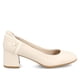 thumbnail image 5 of Zapato Taco Mujer Comfit Floral Blanco, 5 of 7