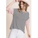 thumbnail image 5 of Bonita Blusa Casual con Dobladillo Curvo y Rayas, 5 of 5