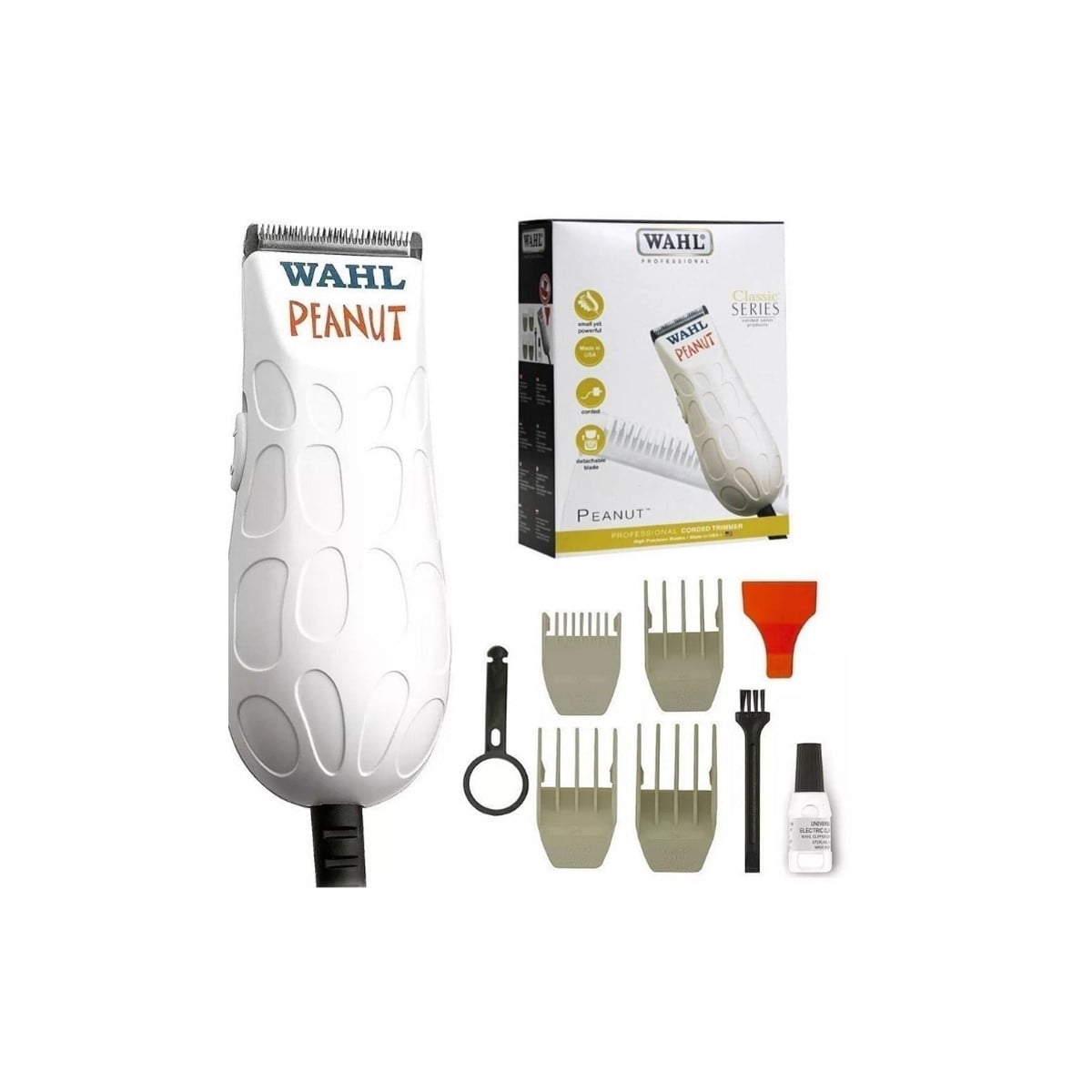 Maquina Patillera Wahl Peanut Trimmer Profesional 220v