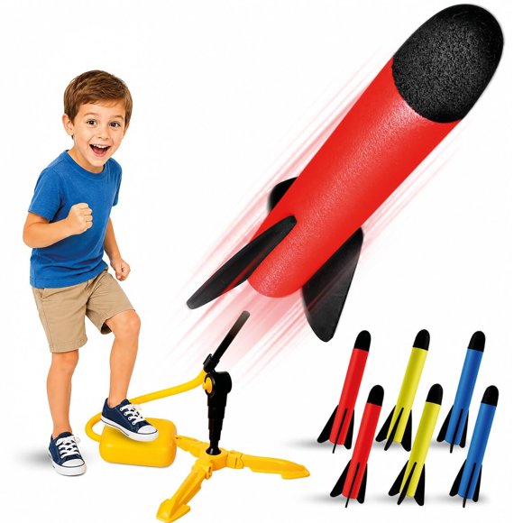 Lanzacohetes Imagineers Juguete para Niños al Aire Libre Edades 3-8