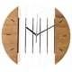 thumbnail image 1 of Reloj De Pared De Madera Vintage Rústico Shabby Relojes Arte Silencioso Reloj Decoración Para El Hogar, 1 of 2